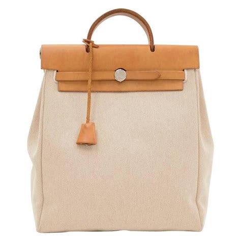 hermes herbag ado|Hermes herbag canvas.